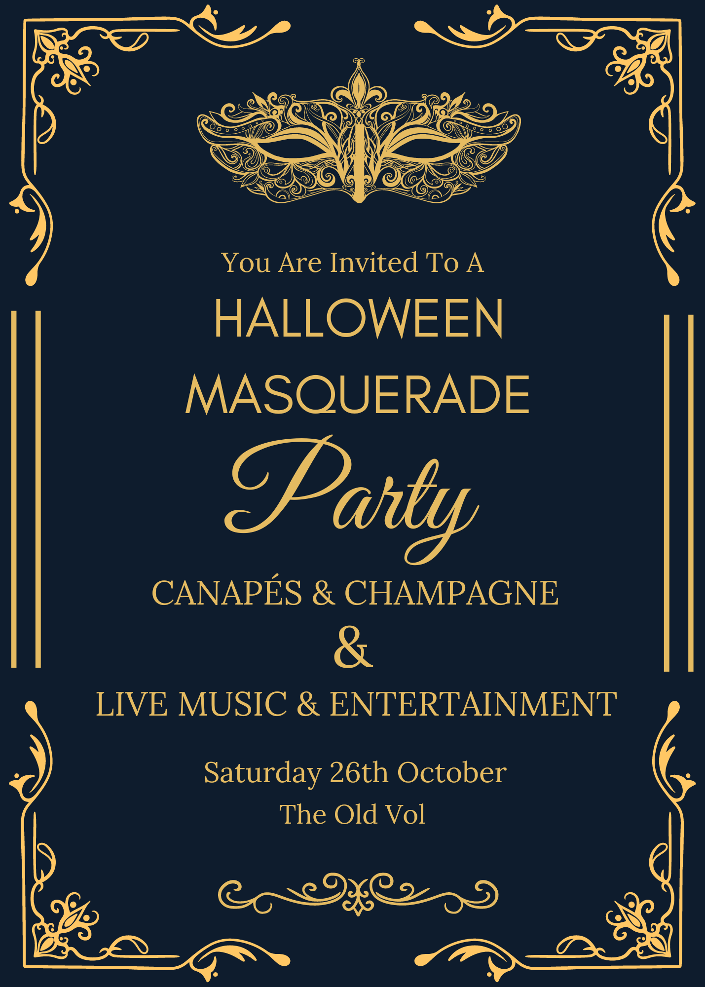 Halloween Masquerade Ball